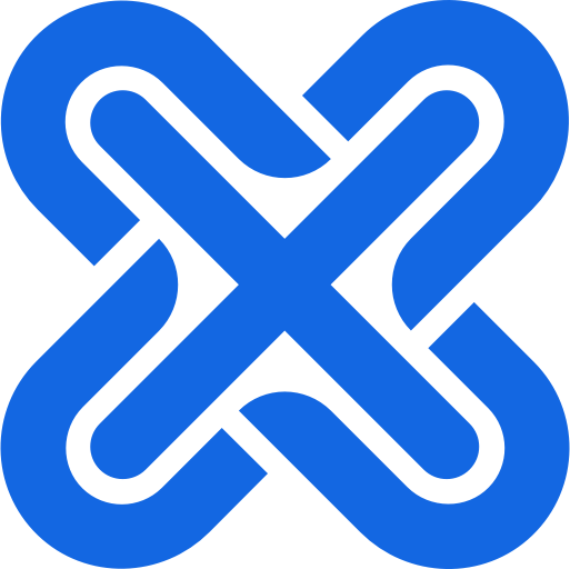 Outline X logo