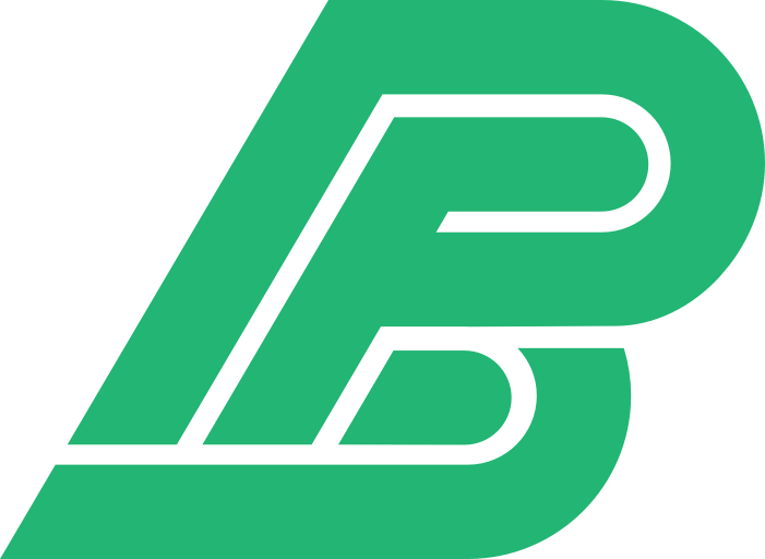 Leaning B logo