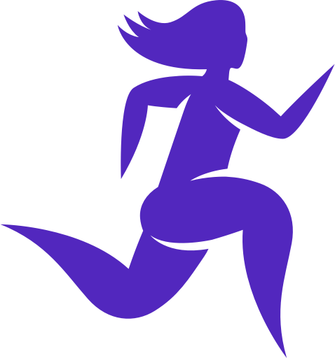 Running Woman logo