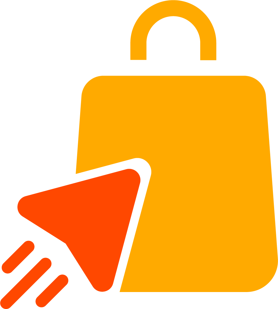 SwiftCart: The Shopping Bag & Mouse logo